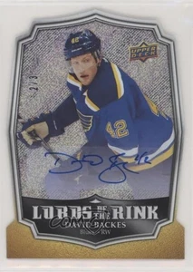 2014-15 Upper Deck Overtime Lords of the Rink Auto /3 David Backes #LR-14 Auto - Picture 1 of 3