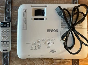 Epson PowerLite Home Cinema 640 3LCD Projector Model H801A - Picture 1 of 6
