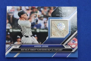 2024 Topps Now #416C AARON JUDGE Game Used Base /49 MLB Authentic YANKEES Card - Picture 1 of 12