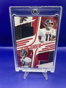 Jalen Walker And James Pearce Jr. 2025 Panini Absolute Team Tandem Patch. /115 - Picture 1 of 4