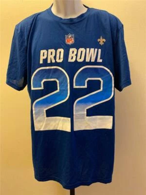 Nueva camisa azul Pro Bowl #22 Mark Ingram Jr. para hombre talla XL Foto 1 de 4