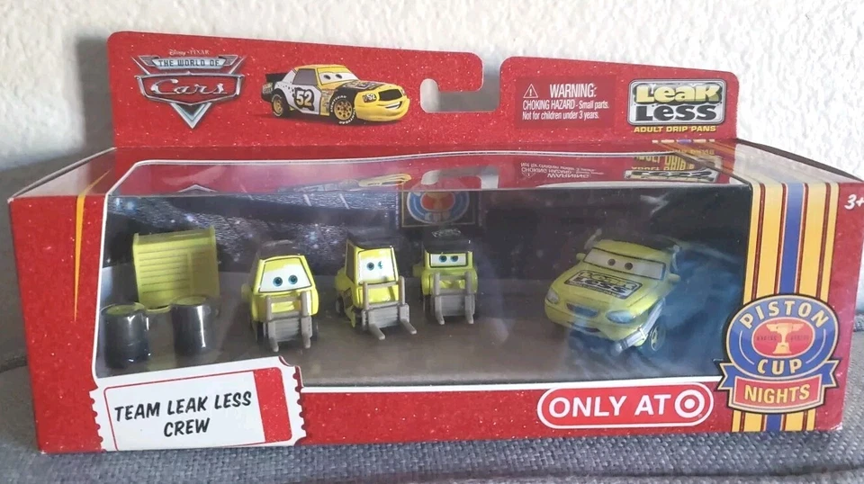 Disney Pixar Cars Truck Team Leak Less Crew 4 Pack Target Ltd Ed