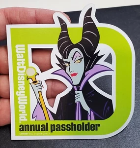 2025 WDW Walt Disney World Maleficent Annual Passholder Magnet *Homemade!* - Picture 1 of 1