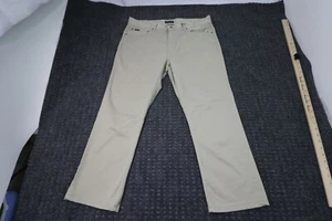 Polo Ralph Lauren Pants Mens Size 36 x 30 Khaki Zip Fly Straight Front  - Picture 1 of 12