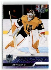 2023-24 Upper Deck Series1 Young Guns Jiri Patera #227 Vegas Golden Knights