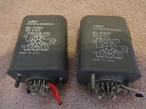 POTTER BRUMFIELD ML-4422 RELAIS 30V DC hermetisch abgedichtetes Stahlgehäuse  - Bild 1 von 7