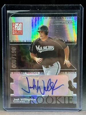 2003 Elite Josh Willingham Auto Card Edition Turn Century Die-Cut Auto 61/100 RC - Image 1 of 3