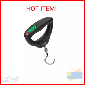 110lb 50kg Portable Digital Hanging Fish Scale Postal Scales, 2 AAA Batteries (N - Picture 1 of 2