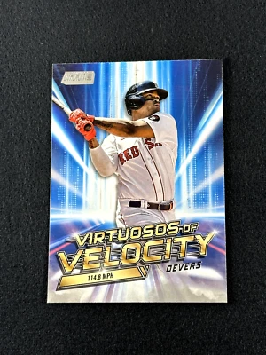 2023 Topps Stadium Club RAFAEL DEVERS Virtuosos of Velocity #VV-16 Red Sox - Image 1 of 2