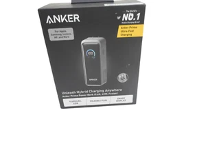 Anker 9600mAh Foldable-Plug Prime Ultra-Fast Charger w/ Smart Display A1339 NEW - Picture 1 of 6