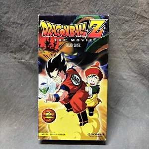 Dragon Ball Z : The Movie DEAD ZONE VHS uncut English dubbed FREE SHIPPING - Picture 1 of 6
