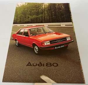 1977 Audi 80 Car Sale Brochure 17 pages - Picture 1 of 4
