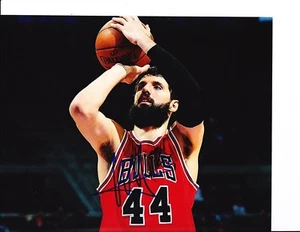 CHICAGO BULLS NIKOLA MIROTIC SIGNED JUMP SHOT 8X10 - Picture 1 of 1
