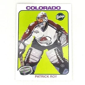 Patrick Roy 2001-02 Upper Deck Vintage card #68 - Picture 1 of 10