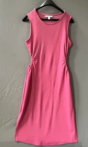 E Now This Vestito Donna Rosa Fuscia Taglio Laterale Senza Maniche Taglia M Estivo - Foto 1 di 13