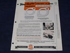 1952 Dealership Brochure ~ Studebaker 'Steel Bestos' Exhaust Flange Gaskets