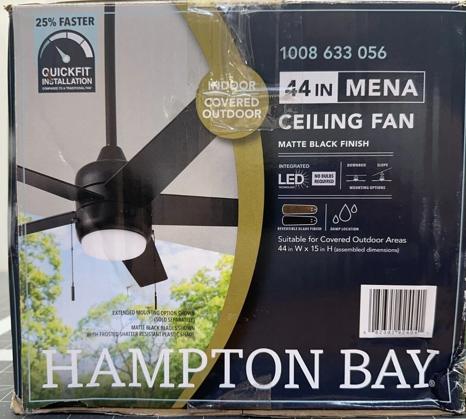 Hampton Bay Mena 44 in. Replacement parts 1008633056    92404 - Image 1 of 1