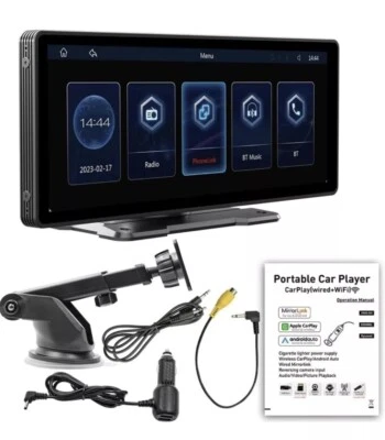 Portable Car MP5 Player B5303 Black High Definition Portable Bluetooth - Image 1 of 4