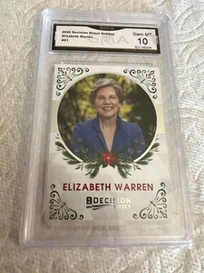 ELIZABETH WARREN 2020 DECISION DIRECT HOLIDAY # 21 GRADED 10 L@@K - Bild 1 von 2