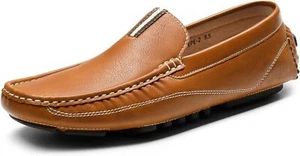 Bruno Marc Men's Driving Moccasins Penny Loafers Slip on Loafer Shoes - Picture 1 of 17