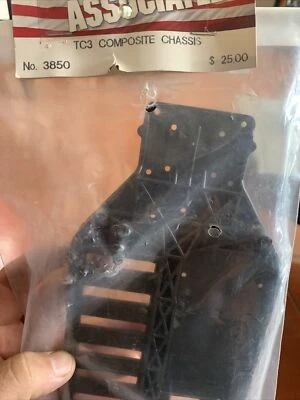 Team Associated Factory Team Graphite Composite Chassis TC3 ASC 3850 NIP NOS - Image 1 of 4