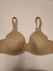 HANES Beige Lightly Padded Underwire Bra ; Style G603; Sz 38D - Picture 1 of 22