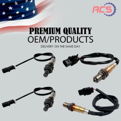 Sensor de oxígeno O2 4X aguas arriba+aguas abajo OEM para Ford F-150 Expedition Lincoln 4,6/5,4 L Foto 1 de 4