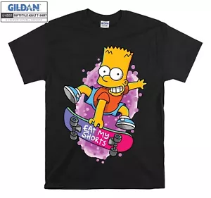 Disney The Simpsons Bart T-shirt regalo felpa con cappuccio maglietta uomo donna unisex E723 - Foto 1 di 4