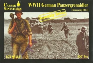 Caesar Miniatures 1/72 WW2 German Panzergrenadiers (Normandy 1944) - Picture 1 of 1