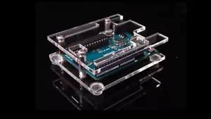 Arduino Uno i Leonardo acrylic case – slim v2 - Zdjęcie 1 z 3