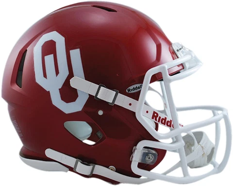 Riddell Oklahoma Sooners Revolution Speed Full-Size Authentic Football Helmet Cover