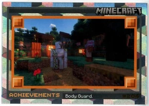 Body Guard Achievements Cubic Parallel Exclusive 2024 Panini Minecraft #204 - Picture 1 of 2
