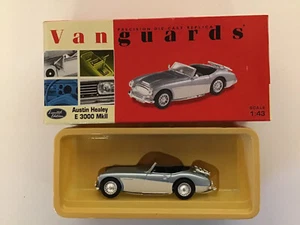 Vanguards VA 05701 Austin Healey E 3000 MKII Healey Blue/Ivory White 1:43 Ltd Ed - Picture 1 of 2