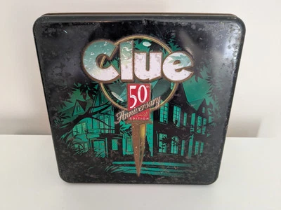 Rare Cluedo 50th Anniversary Edition 1999 Vintage Complete - US Import  - Image 1 of 4
