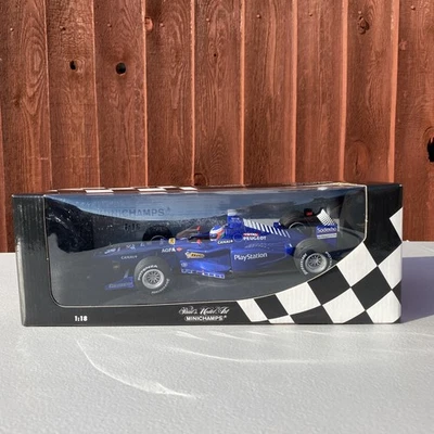 Minichamps 1/18 Scale 180 990089 Prost Grand Prix Showcar 1999 #19 J. Trulli - Image 1 of 4