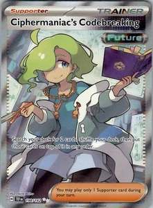 Ciphermaniac's Codebreaking - SV05: Temporal Forces 198/162 Holo NM - Picture 1 of 2