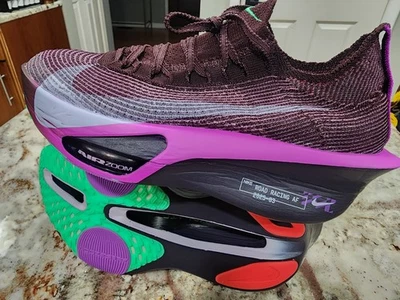 Zapatos para mujer Nike Air Zoom Alphafly Next% 3 talla 10,5 Faith Kipyegon IB4201-600 Foto 1 de 4