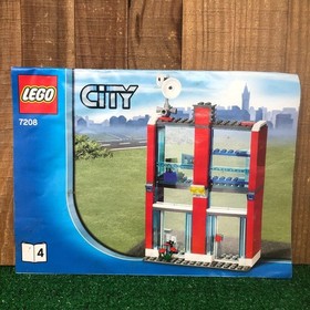 LEGO No. 7208 (4) City Manual Instructions Catalog Booklet