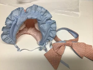 Talking Mother Goose Bonnet Hat & Bow Only Worlds Of Wonder Vintage 1986 - Bild 1 von 6