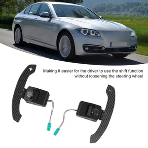 Steering Wheel Shift Blade Clear Marks for BMW 5 Series F10/F11 2009-2017 - Picture 1 of 12