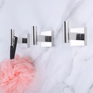 Hooks for Hanging on Wall Door Closet Bathroom Kitchen Towel Hooks Bedrooms - Picture 1 of 14