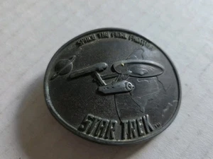 Vintage 1976 STAR TREK Belt Buckle ( LEE BELT, NY, NY) - Picture 1 of 5