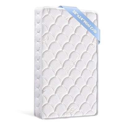 Mini Crib Mattress - 38x24x4 Inch- Dual Sided with Firm Support and Comfort F... - Image 1 of 4