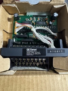 GE Fanuc IC610MDL157A 24VDC Sink Output Module – 16 Circuits – Series One - Picture 1 of 4