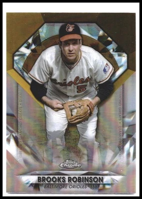 2022 Topps Chrome Update #DGC-28 Brooks Robinson Diamond Greats Die Cuts - Image 1 of 2