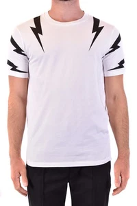 White T-Shirt Neil Barrett JT553SM508S- 526 SL389 - Picture 1 of 6