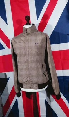 Fred Perry Prince Of Wales Harrington - XL/2XL - Multicoloured - Mod 60's - Image 1 of 4