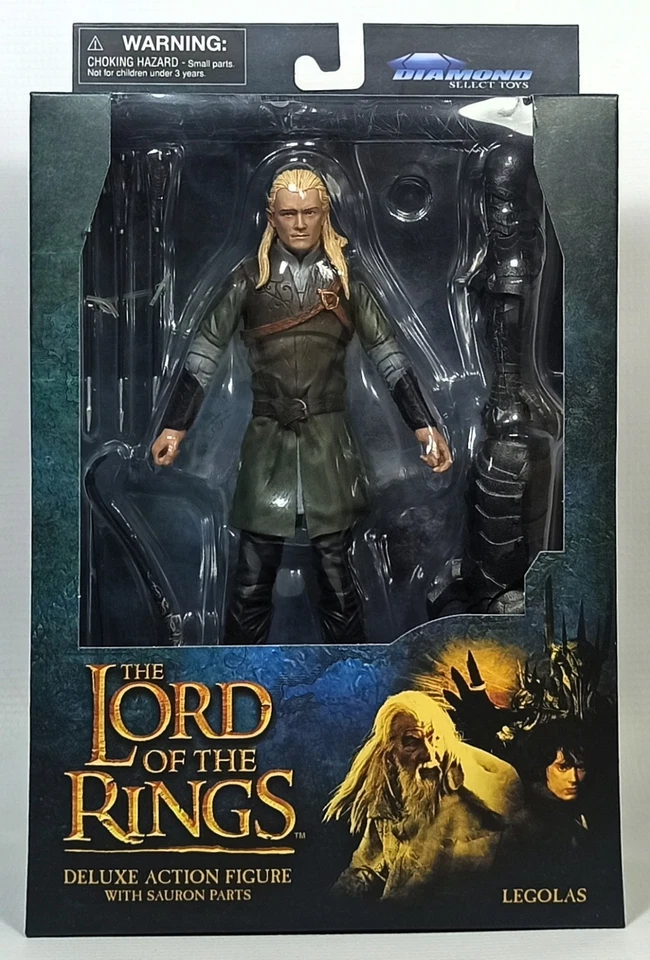 Lord of The Rings Select 7 Inch Action Figure BAF Sauron Series 1 - Legolas