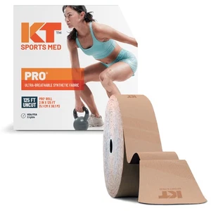 KT Tape, Sports Med, PRO 125 ft, Uncut, Stealth Beige - Picture 1 of 5