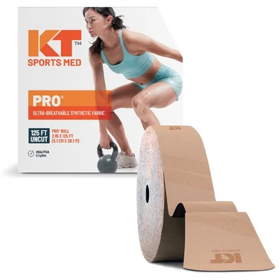 KT Tape, Sports Med, PRO 125 ft, Uncut, Stealth Beige - Image 1 of 4
